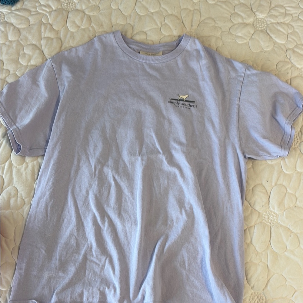 Comfortable Light simply southern Purple golden retriever  T-Shirt